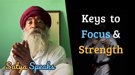 Sustain Focus, Be Whole, Unleash Genius | Satya Speaks - YouTube