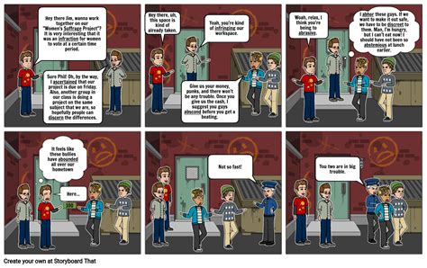 The School Project English 7 4 Wwb Packet 7 Comic Strip