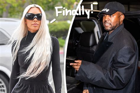 Kanye West Finally Giving In And Finalizing Divorce From Kim Kardashian