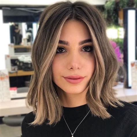 Shoulder Length Hairstyles Make You Stylish In Fall Ibaz Gorgeous Hair Color Highlights