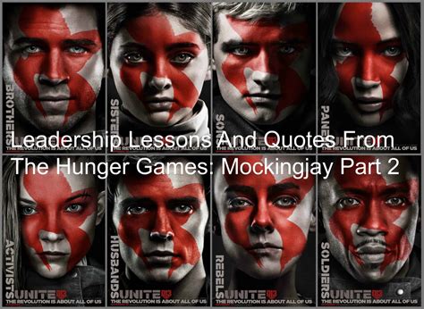As a legacy to the days of uprising against the capitol, an annual televised event called the. 13 Leadership Lessons And Quotes From The Hunger Games ...