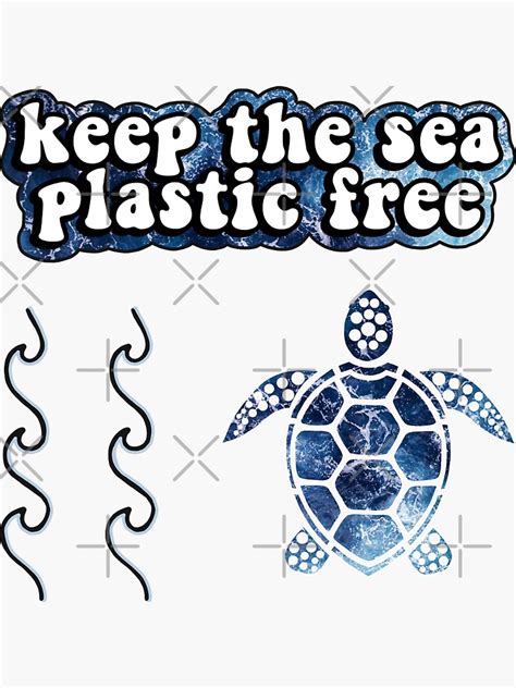 Save The Oceans Pack 2 Sticker For Sale By Abbyconnellyy Redbubble