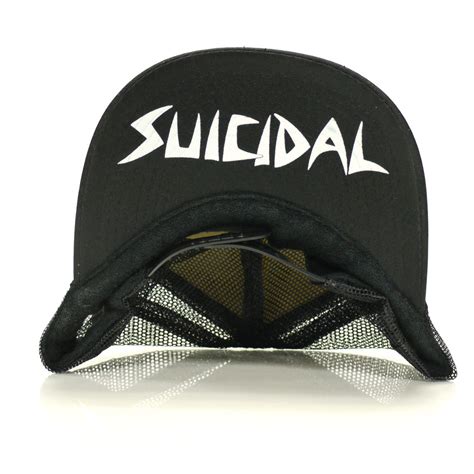 Though active and passive suicidal thoughts are different, both can still be incredibly debilitating and need to be talked about. SUICIDAL TENDENCIES-Mesh Cap-BLACK/WHITE- | スイサイダルテンデンシーズ通販