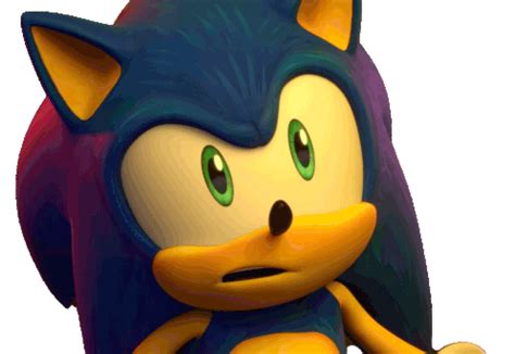 Confused Sonic The Hedgehog Sticker Confused Sonic The Hedgehog Sonic Prime Discover Share