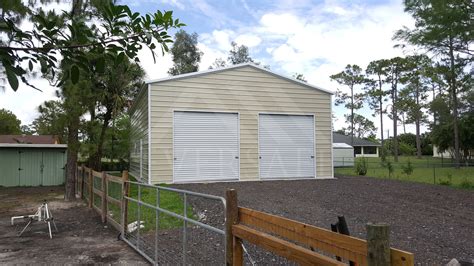 Metal Garage Kits Can Be Erected Quickly And Come In A Wide Variety Of