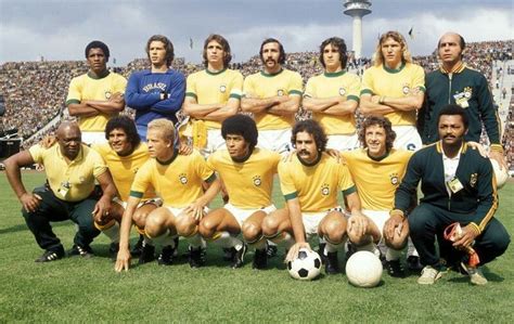 brazil team group at the 1974 world cup finals seleção brasileira de futebol melhores