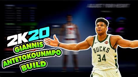 Giannis Antetokounmpo Build Nba 2k20 Overpowered Build Youtube