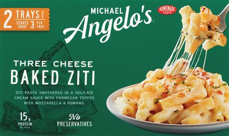 Michael Angelos Three Cheese Baked Ziti