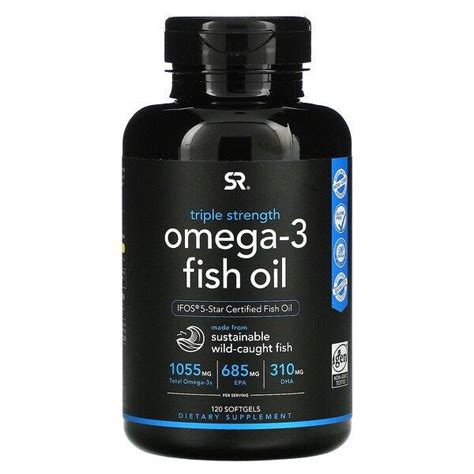 Sports Research Omega 3 Fish Oil Triple Strength 1250 Mg