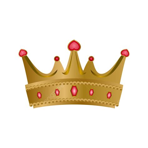 Tilted King Crown Clip Art