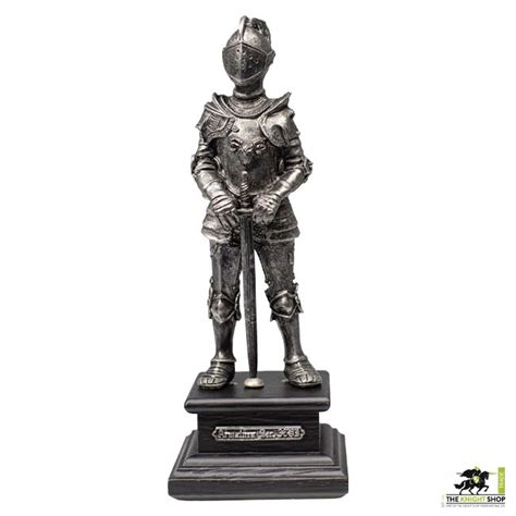 The Knight Shop Trade 16th C Pewter Warrior With Sword Buy