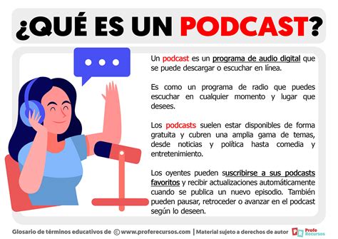 Qué Es Un Podcast Definición De Podcast