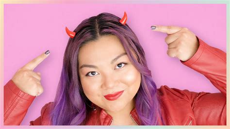 Diy Halloween Devil Horn Hair Clips Kerchie