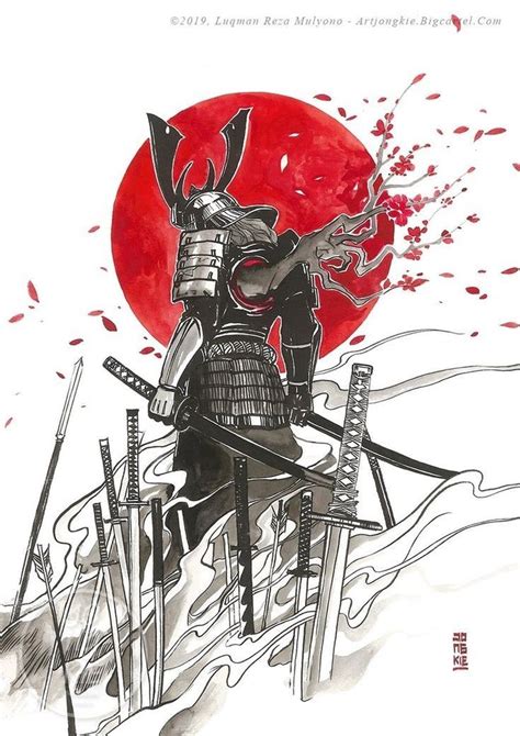 Pin De Б Б Em Samurai Warrior Tatuagem De Guerreiro Samurai