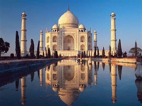 Taj Mahal Seven Wonders Of The World Wonders Water Worlds Love