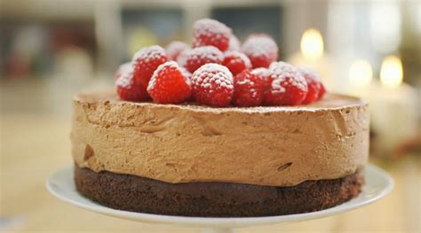 In the swinging '60s she became the cookery editor of housewife magazine, followed by ideal home magazine. Mary Berry celebration chocolate mousse cake recipe on Mary Berry's Absolute Christmas ...