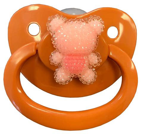 Amazon Com Envy Body Shop Adult Sized Cute Gem Pacifier Dummy For