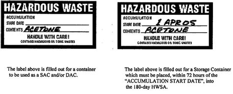 Hazardous Waste Label Template Philippines