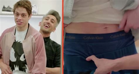 Queer Eye S Tan France Finds The Holes In Pete Davidson S Underwear