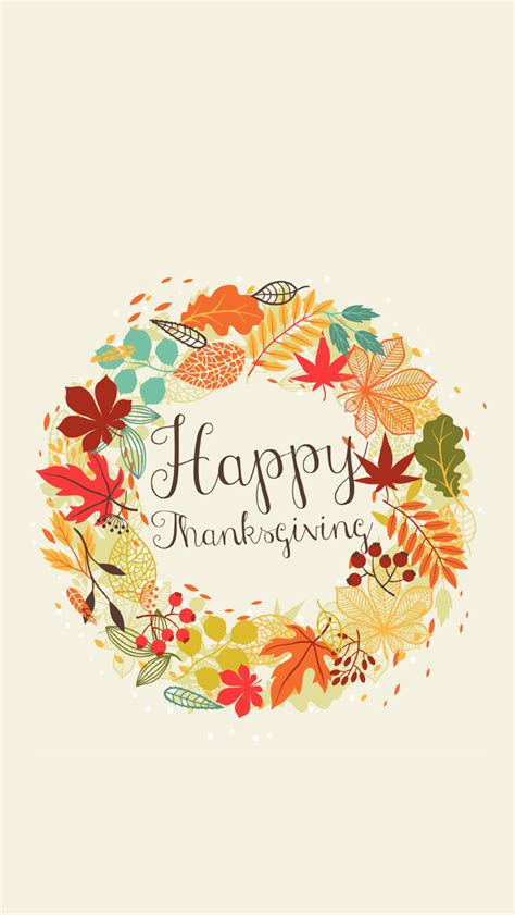 Free Download Just Peachy Designs Free Happy Thanksgiving Iphone