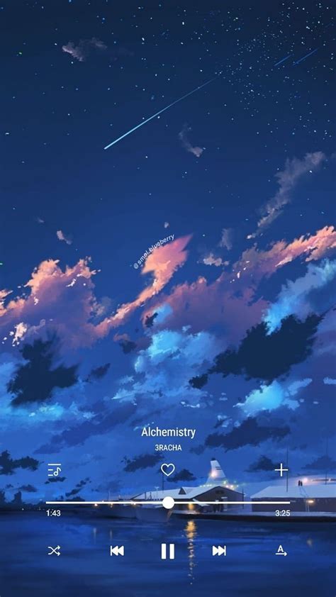 Anime Aesthetic Blue Music Hd Phone Wallpaper Peakpx
