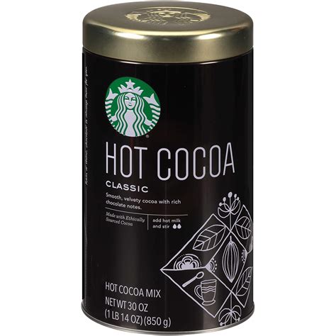 Starbucks Classic Hot Cocoa 850g Lazada Ph