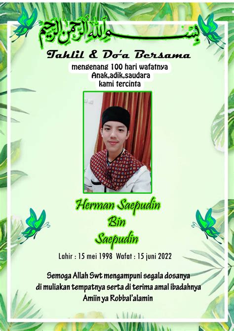 Mengenang 40 Contoh Ucapan 7 Hari Meninggal Dalam Kot - vrogue.co