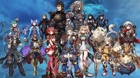 Xenoblade Chronicles 2 Characters Xenoblade Chronicles 2 Classes