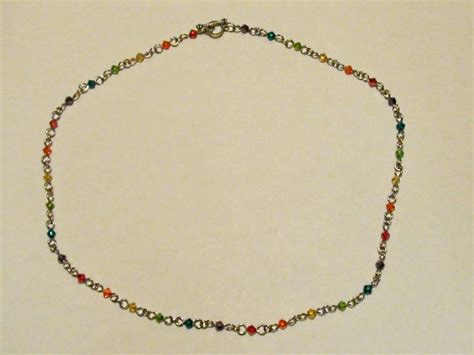 Hand Made Custom Length Swarovski Crystal Chain By Desirees Jewelry