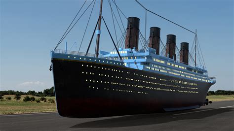 Rms Titanic Ship 3d Model 79 Ma Free3d