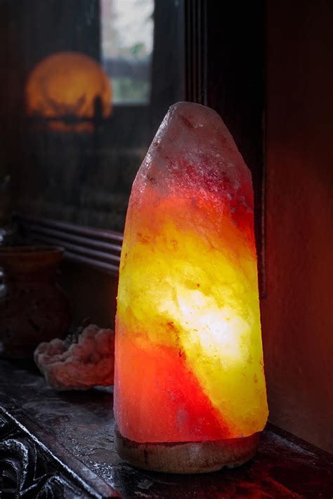 Himalayan Crystal Salt Lamp Natural Rock Sos Organics
