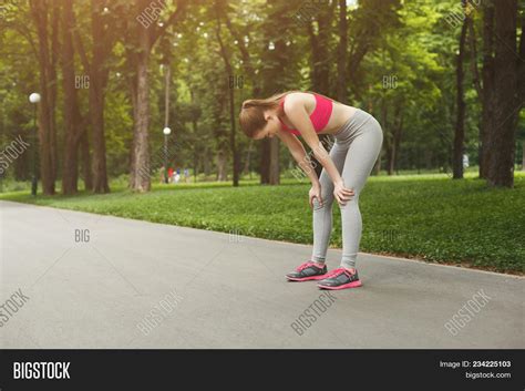 Tired Runner Breathing Image And Photo Free Trial Bigstock