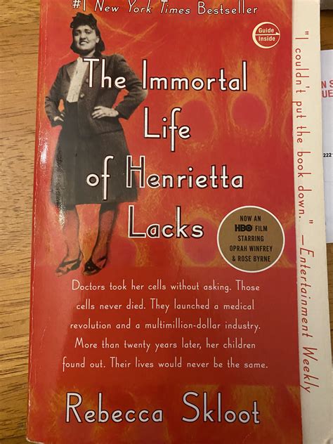 Book Review 101 “the Immortal Life Of Henrietta Lacks” Hot Shot Headlines