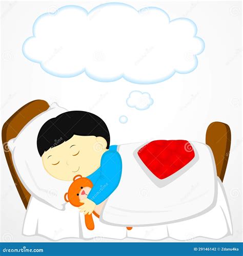 Dreaming Stock Vector Illustration Of Fantasy Bedtime 29146142