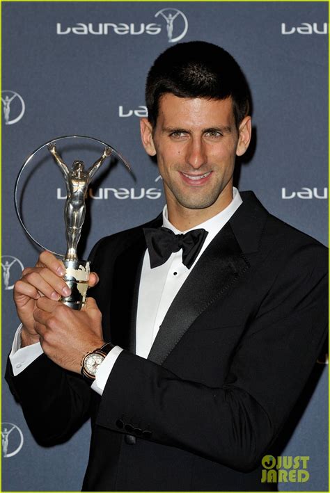 January 8, 2021 by cnw123 team. Novak Djokovic: Laureus Sportsman of the Year!: Photo 2625991 | Jelena Ristic, Novak Djokovic ...