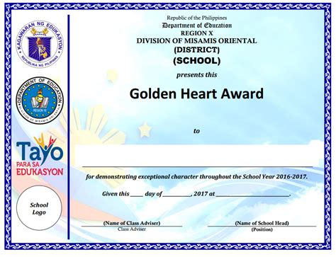 Certificates of recognition serve as a powerful tool to acknowledge an individual achievement as well as motivate and inspire others to do better. BULLETIN Certificate Templates for Performance Award | DEPED TAMBAYAN PH