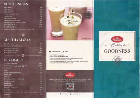 Haldiram Menu Haldirams Restaurant Thali Price Breakfast In 2022