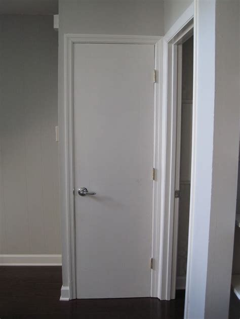 Diy Dressing Up Plain Flat Doors Painted Interior Doors Grey