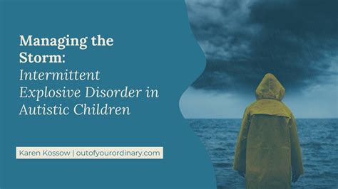 Managing Intermittent Explosive Disorder In Autistic Children