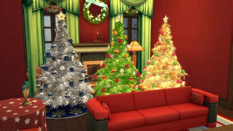 Sims 4 Christmas Tree Variations Simcitizens
