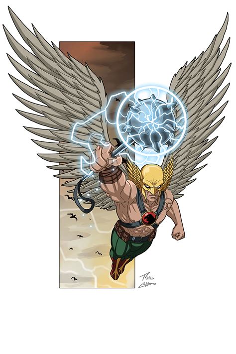 Hawkman Commission By Phil Cho On Deviantart Dc Comics Art Hawkman