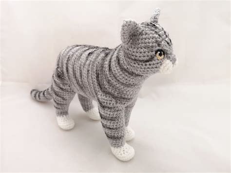 Crochet Cat Pattern Art And Collectibles Fiber Arts