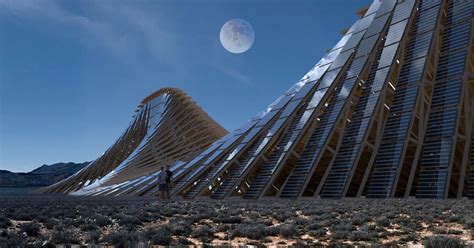 NUDES Plans An Undulating Solar Mountain For Burning Man S Fly Ranch