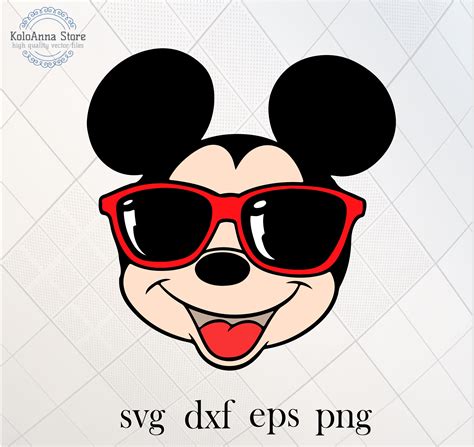 Mickey Sunglasses Svg Png Cut Files Free Svg Download Vlrengbr
