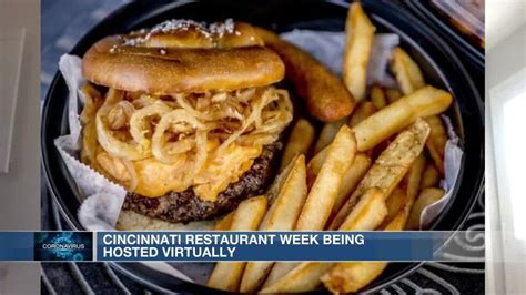 Cincinnati Restaurant Week Being Hosted Virtually