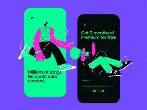 Spotify Illustration Concept 2 By Paulo Tirabassi On Dribbble