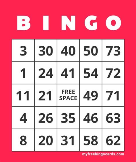 Virtual 1 75 Number Bingo Bingo Cards Bingo Card Generator Bingo