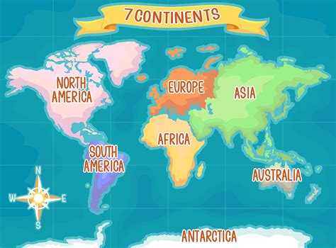 Continents Of Earth