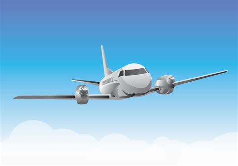 Airplane Vector Download Free Vector Art Stock Graphics And Images