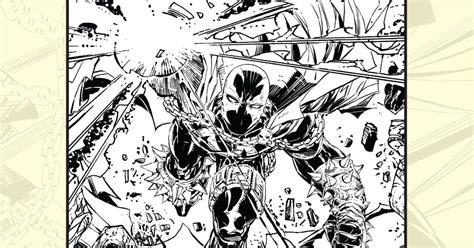 Who is the creator of the coloring page? Be part of the legacy with SPAWN COLORING BOOK | Image Comics